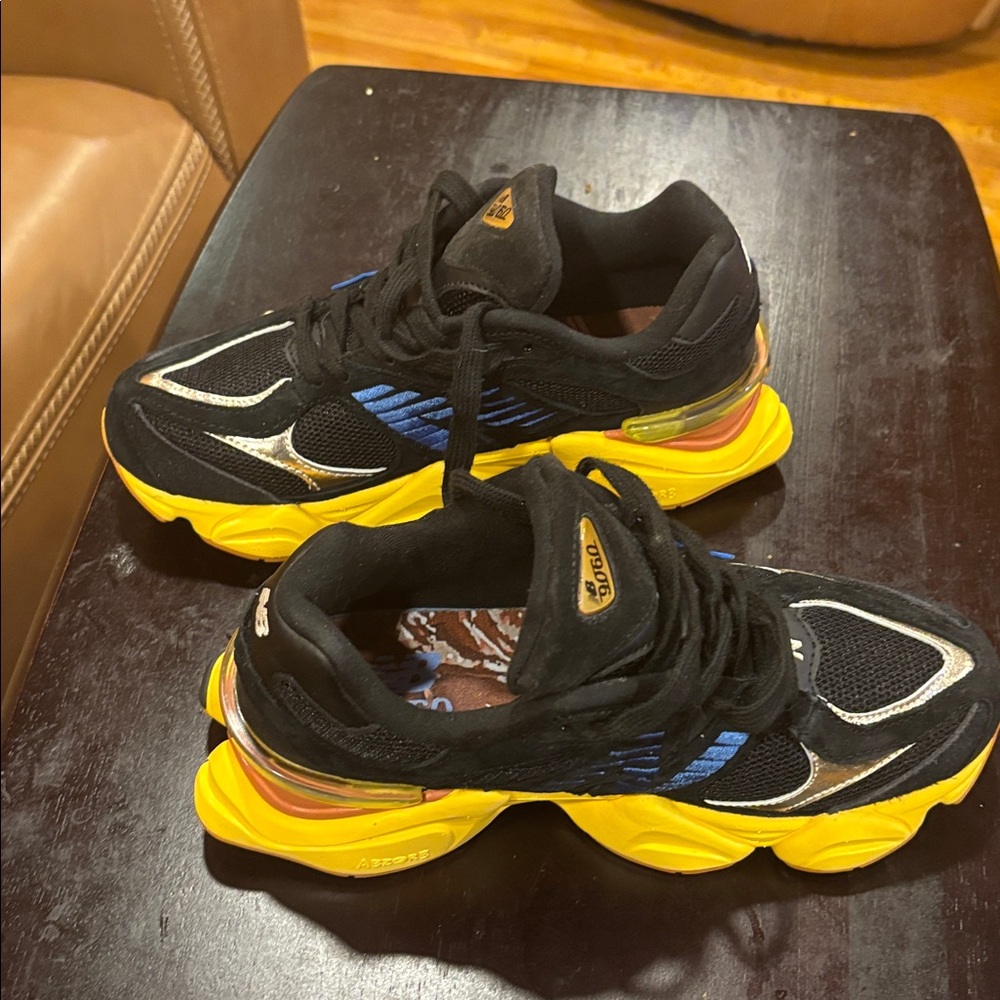 Black and Yellow New Balance - Picture 2 of 6